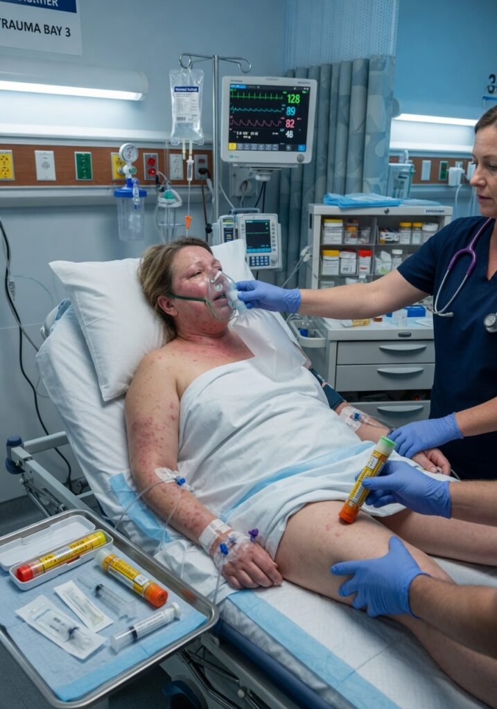 Anaphylaxis Emergency: Using an EpiPen and 911
