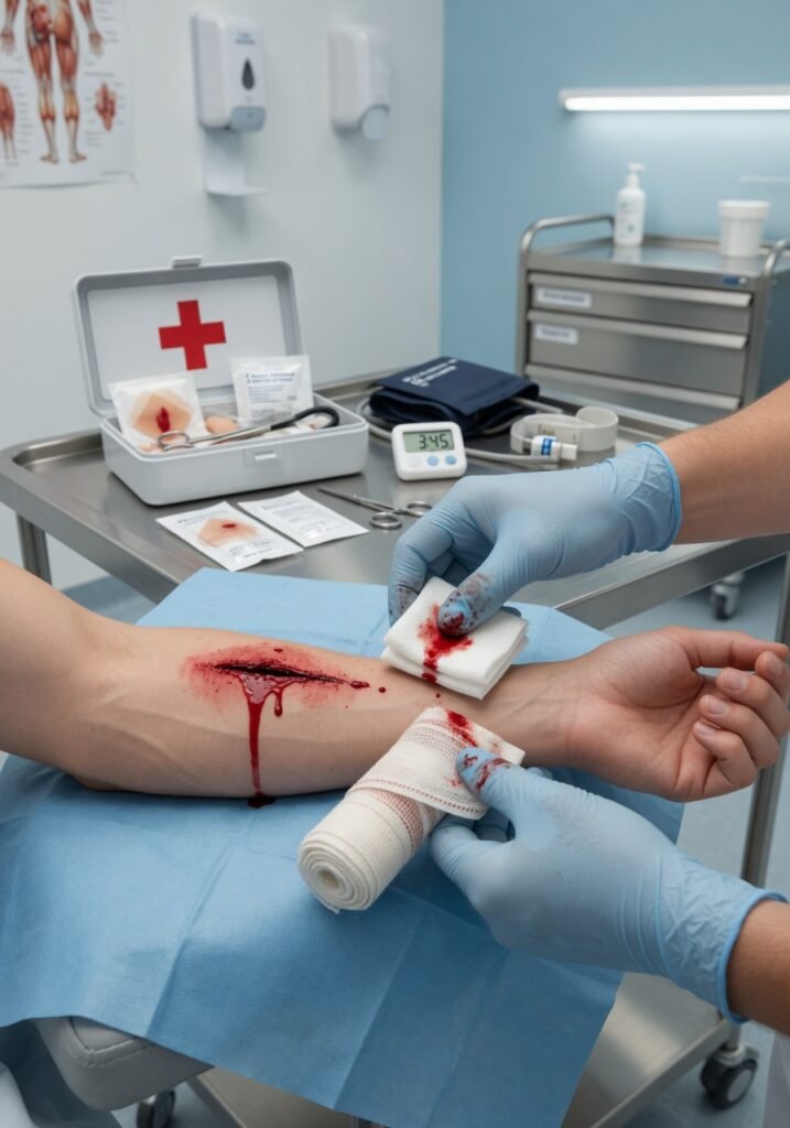 Bleeding First Aid: Stopping Cuts and Wounds