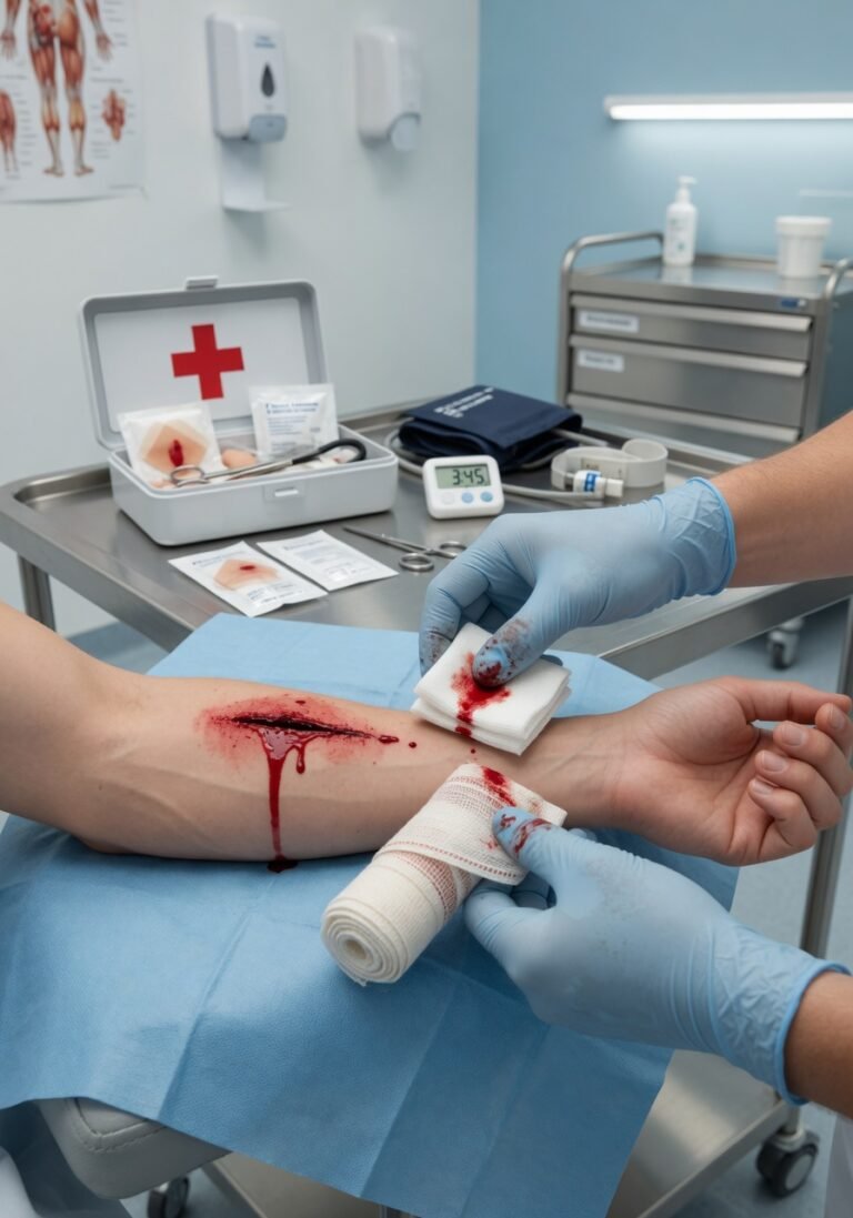 Bleeding First Aid: Stopping Cuts and Wounds