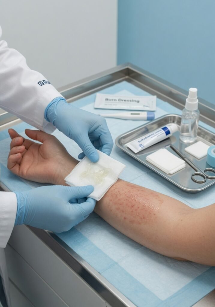 Burns: First Aid Treatment for All Degrees