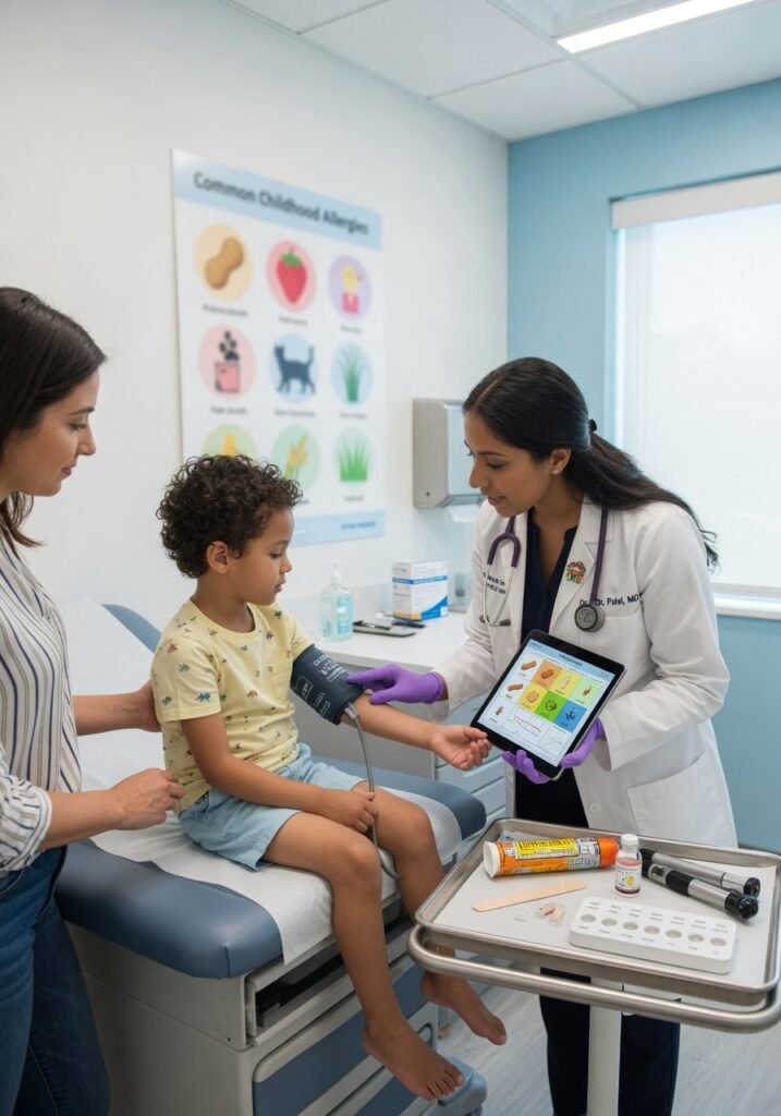 Childhood Allergies: Food Environmental and Seasonal