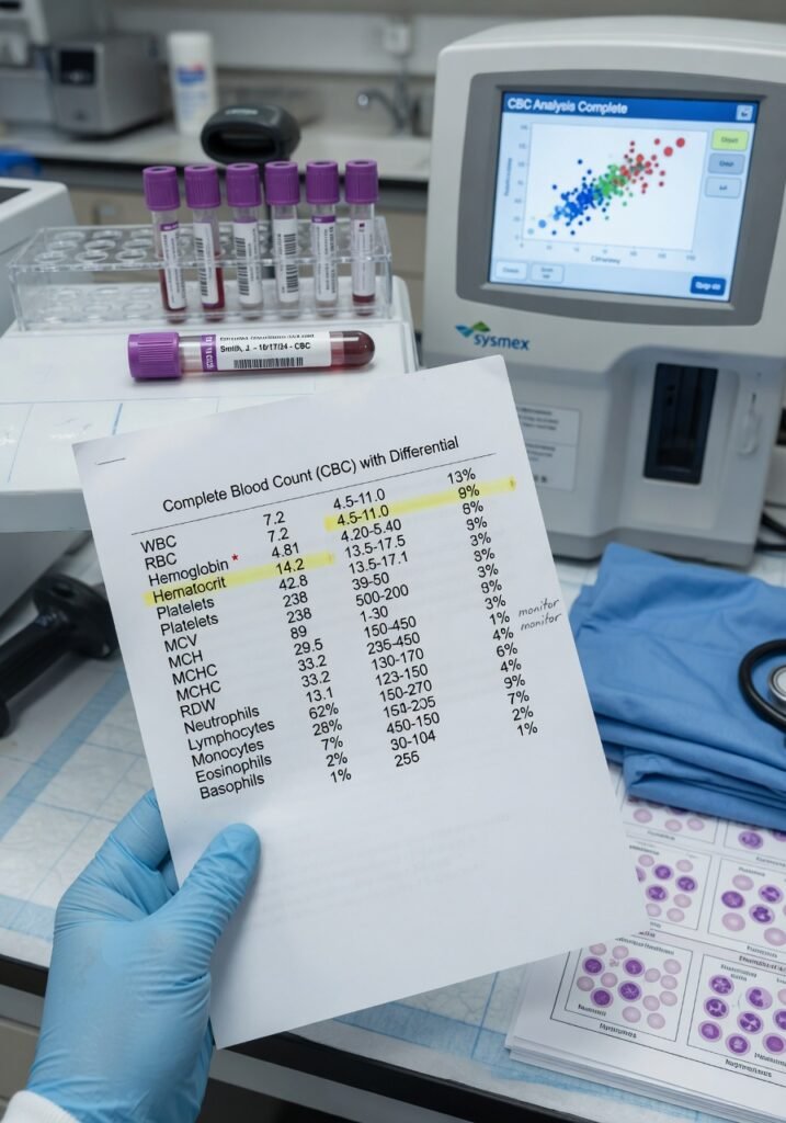 Complete Blood Count: What Every Number Means