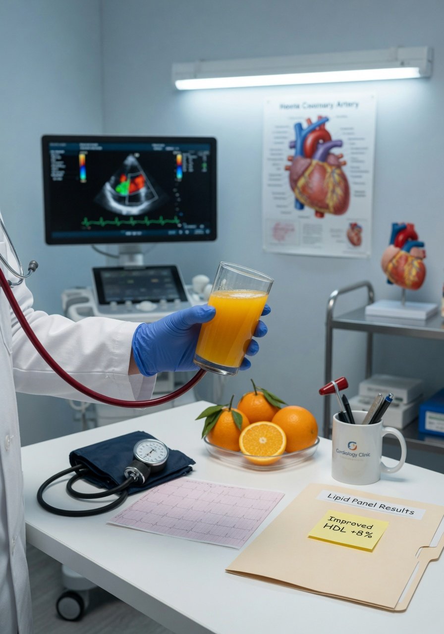 Orange Juice and Heart Health: What Research Shows About Citrus Benefits