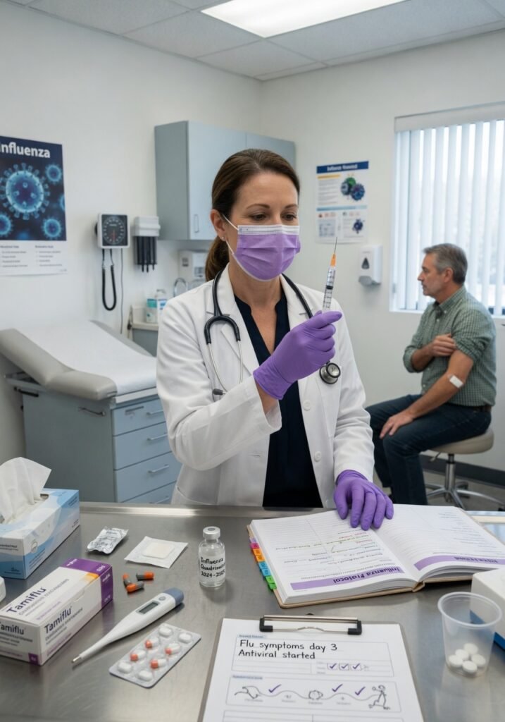 Influenza: Flu Shot Antivirals and Recovery Guide