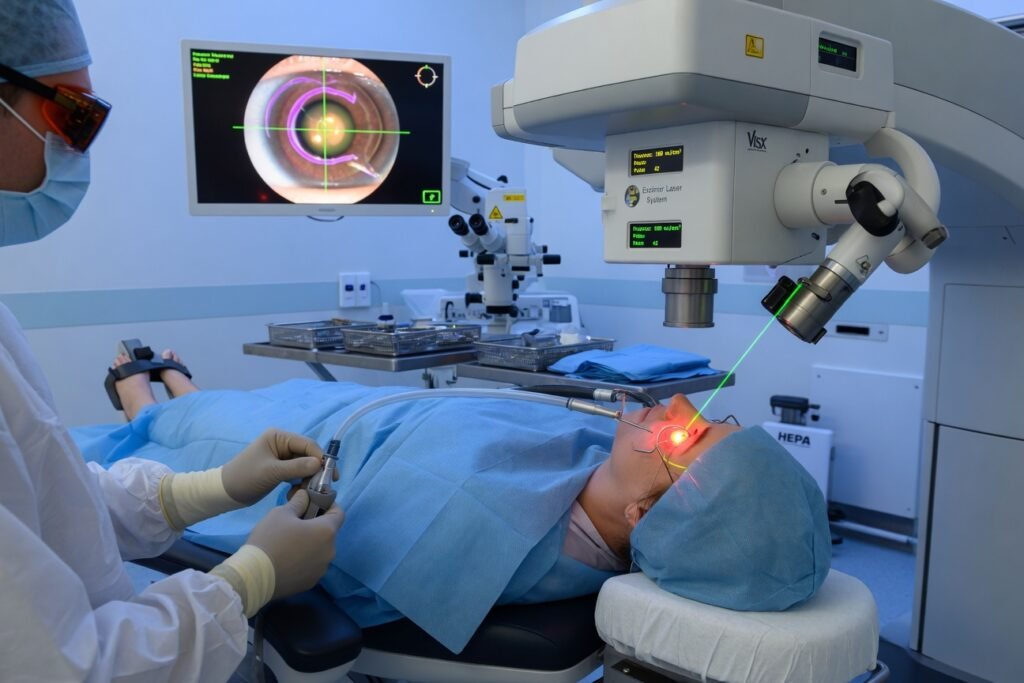 LASIK Eye Surgery: Procedure Safety and Results