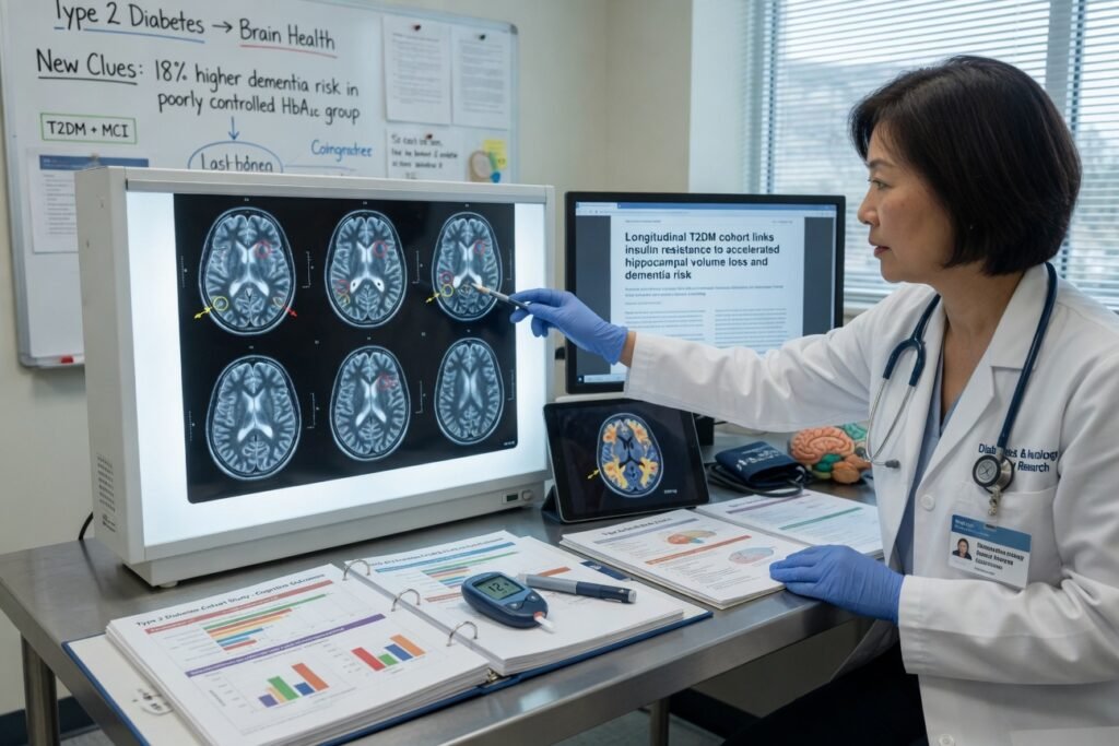 Type 2 Diabetes Linked to Dementia Risk: New Research on Brain Health