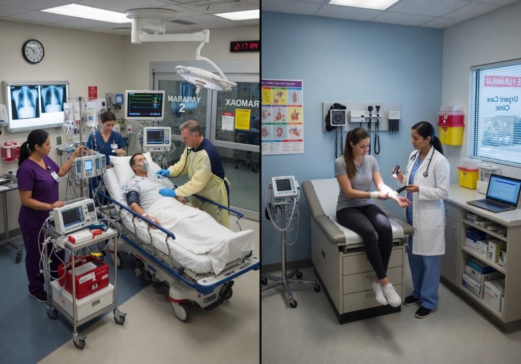 Emergency Room vs Urgent Care: Making the Right Choice