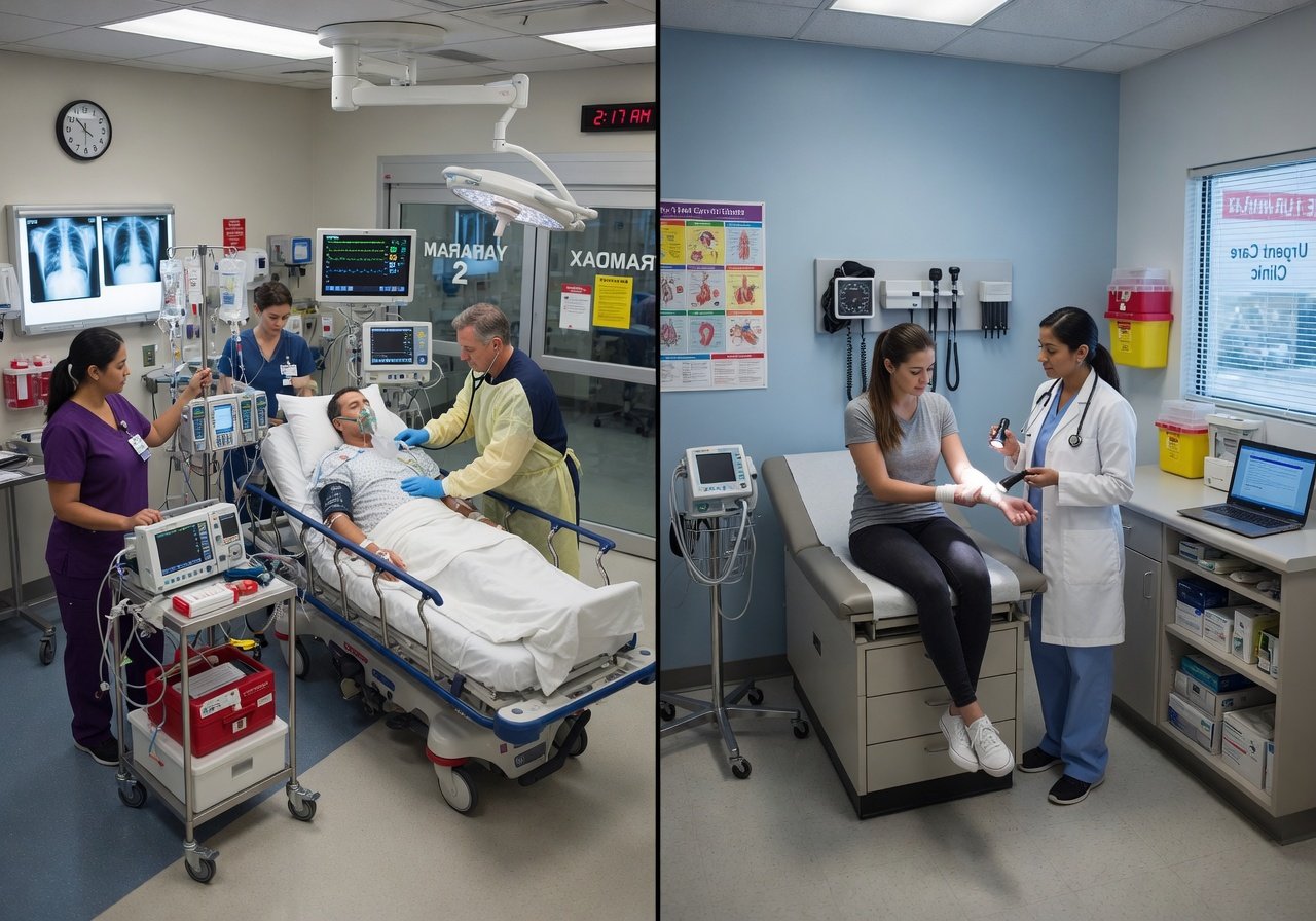 Emergency Room vs Urgent Care: Making the Right Choice