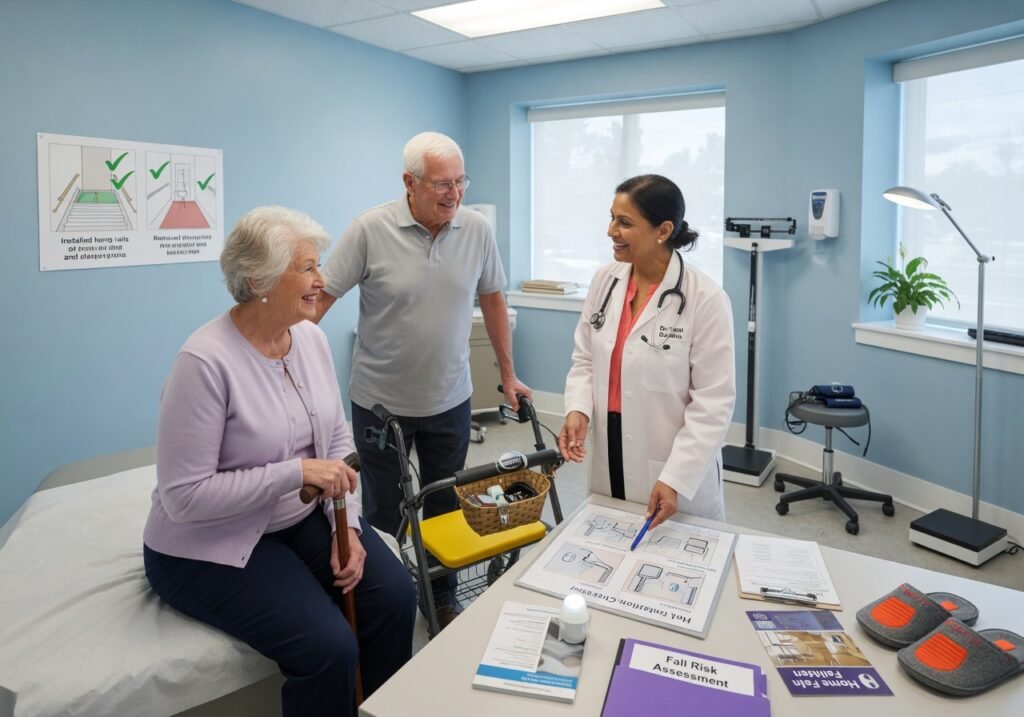 Falls in Elderly: Prevention and Home Safety