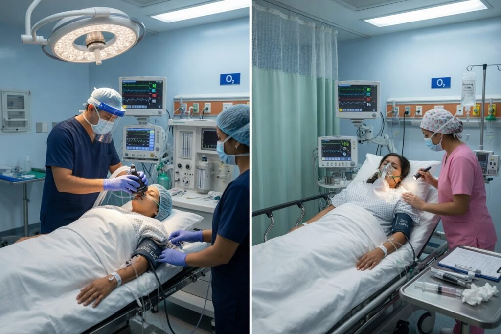 General Anesthesia: What Happens and Waking Up