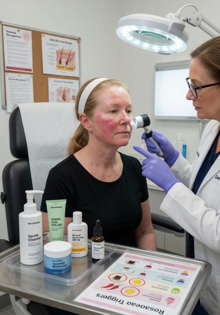 Rosacea: Triggers Management and Skin Care Tips